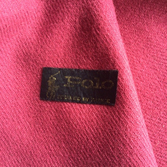 POLO BY RALPH LAUREN VINTAGE SCARF UNISEX - Picture 8 of 10